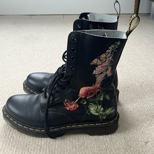 Dr Martens 1490 mid calf lace up boots